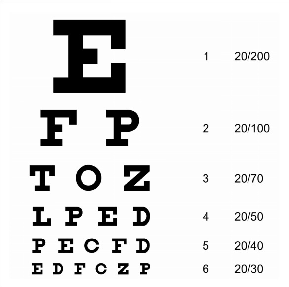 Snellen-Eye-Chart-Template